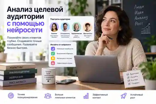 Анализ целевой аудитории с помощью нейросети